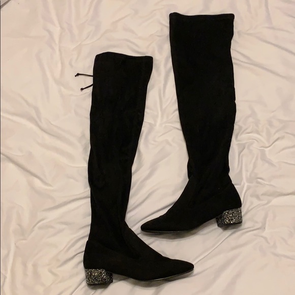 Catherine Malandrino Shoes - Glitter heeled boots✨ Catherine Malandrino Shoes - Glitter heeled boots✨